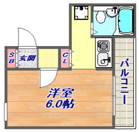 グロスアベニューの物件間取画像